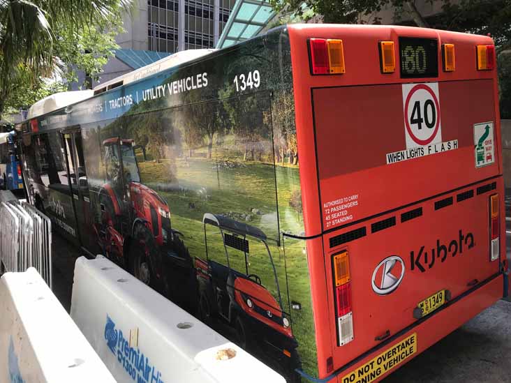 Sydney Buses Mercedes O405NH Custom Citaro 1349 Kybota